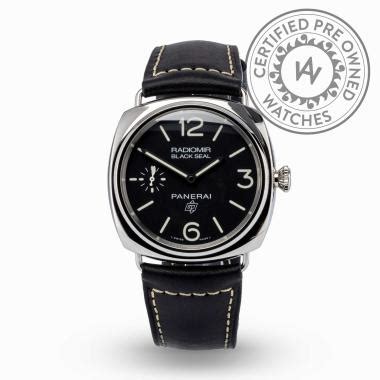 Panerai Radiomir Black Seal Handaufzug Herrenuhr Ref.